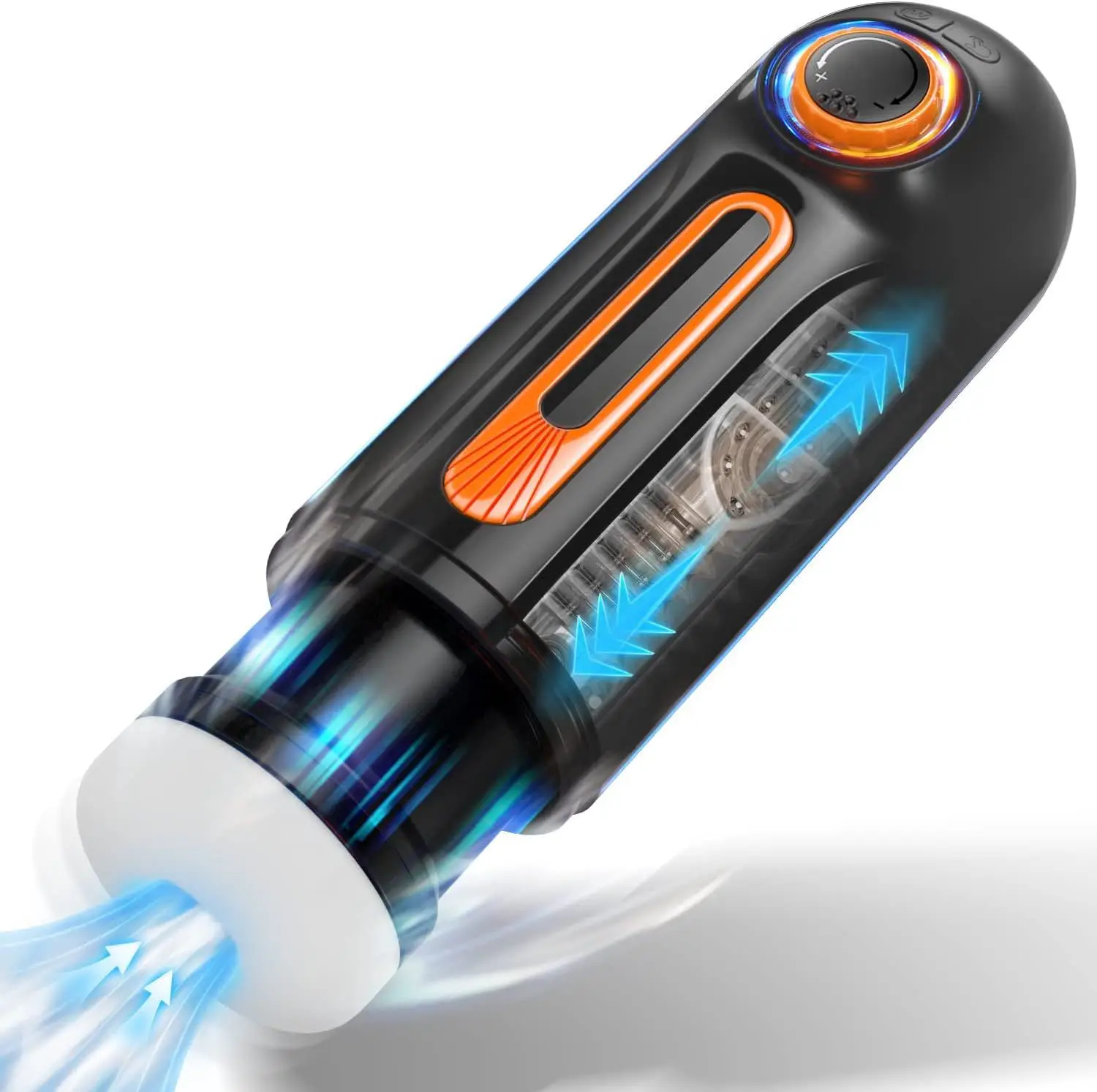 Male Automatic Masturbator Cup With Powerful Vibrate & Real Vaginal Suction Thrusting Blowjob Machine Sex Toys For Man Adults