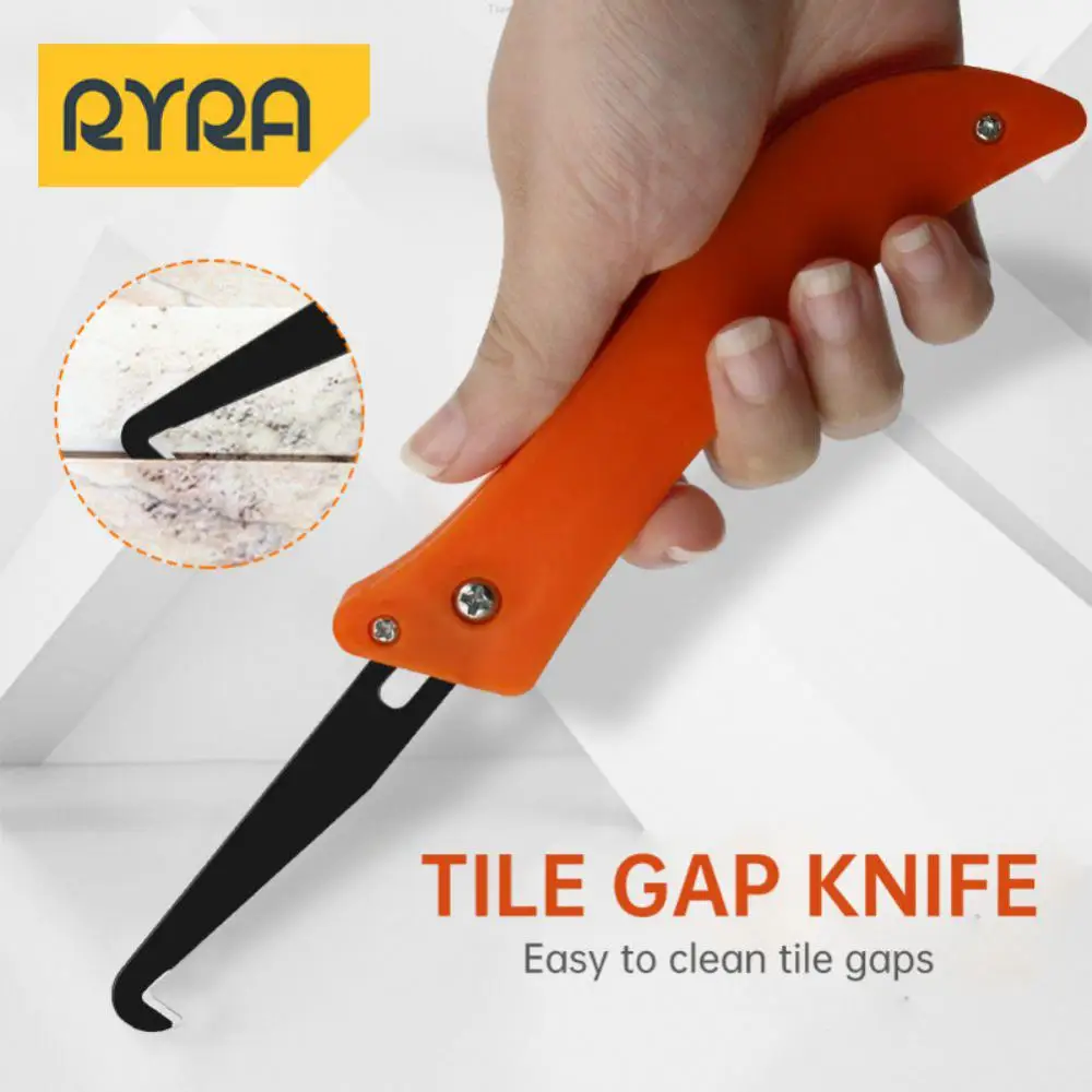 

Hook Knife Removal Floor Wall Corner Squeegee Tile Beauty Seam Folding Gap Drill Bit Cleaning Repair Tool Basting Slotter