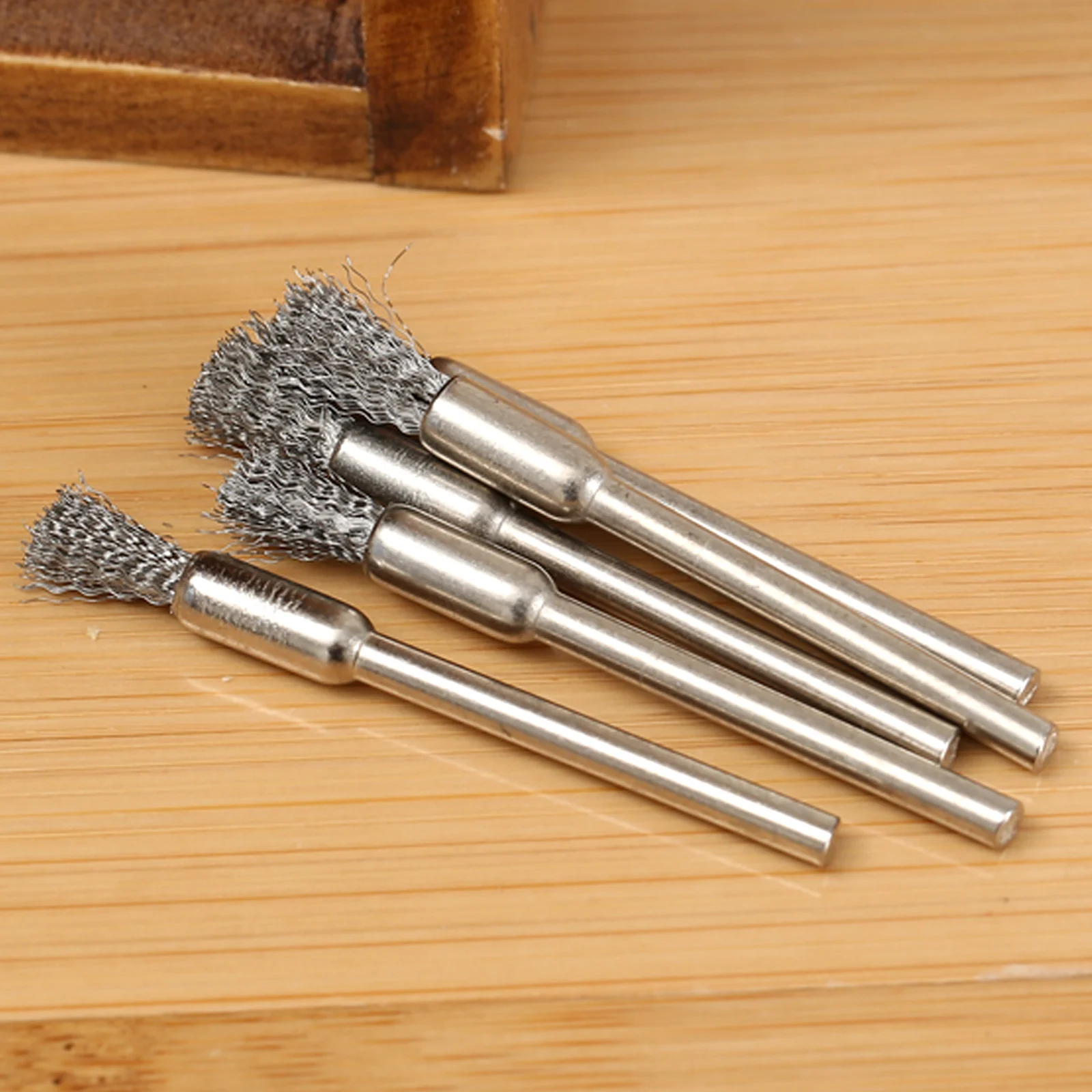 Brushes Wire Wheel Mandrel Set Polishing Brush Dremel Accessory For Rotary Tools