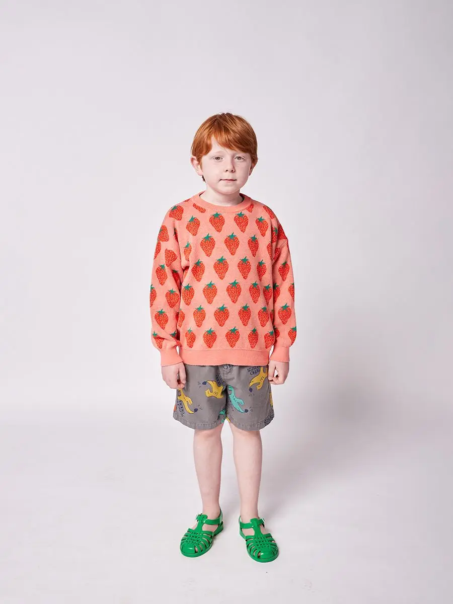 Свитера для маленьких мальчиков 2022 SS весенний брендовый детский вязаный пуловер