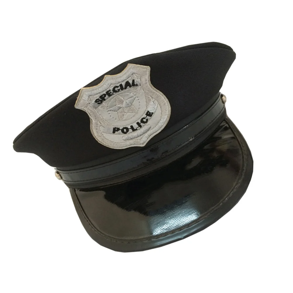 

Men's Hats & Caps Hat Cosplay Badge Cop Cosplay Costume Hat Costume Fancy Dress Hat Kids Child
