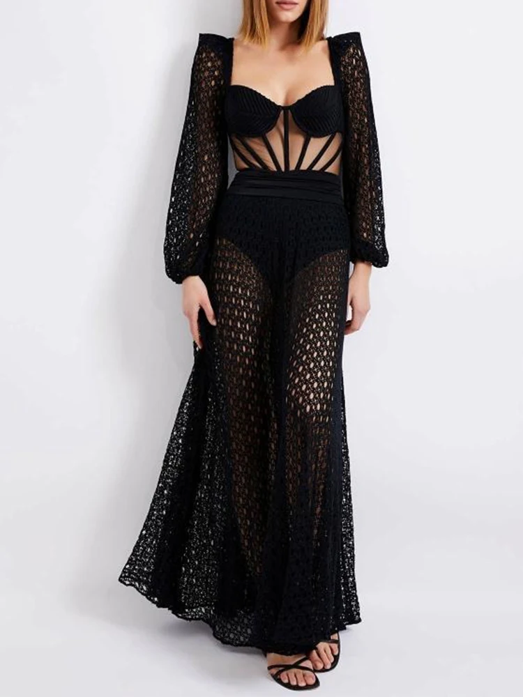 Рисунок 5 - Вязаное крючком платье из натуральной