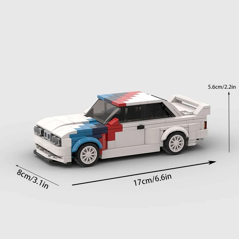 M3 E30 гоночный спортивный автомобиль скорость MOC M03110 высокотехнологичные гоночные
