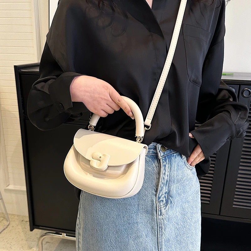 Trendy Small Saddle Handbags And Purses For Women Shoulder Crossbody Bags 2023 New Cute Ladies Messenger Bags High Qulaity