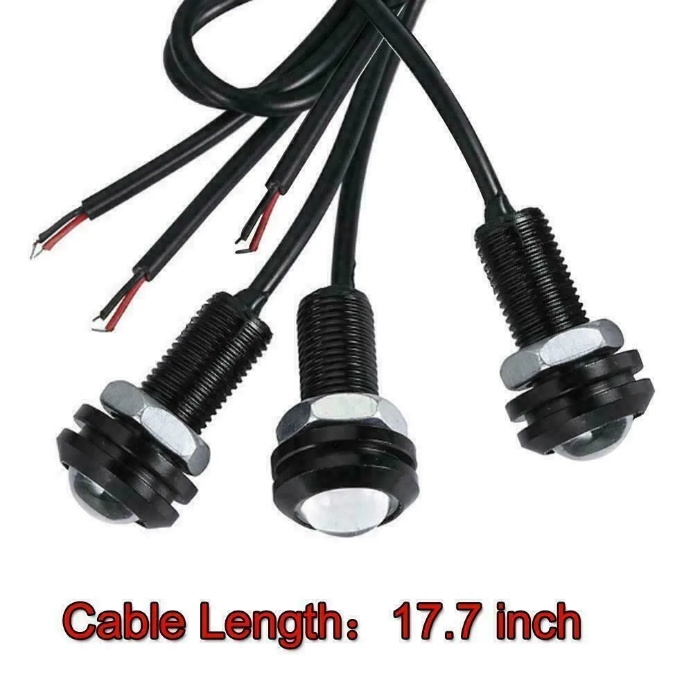 

Комплект светодиодных ламп, Комплект запчастей, запасные части, 12 В постоянного тока, 3000 К, 6 шт. в комплекте, передняя решетка, бампер, гриль