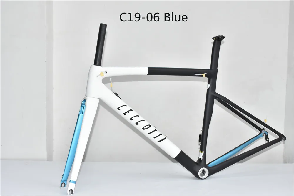 Верхняя карбоновая рама шоссейного велосипеда с V/образным тормозом 700C Di2
