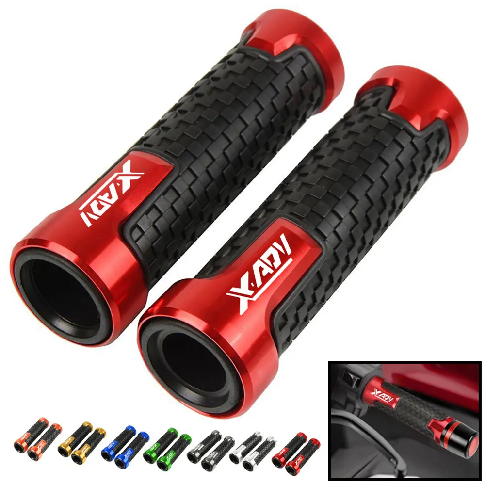 

XADV Motorcycle Accessories Rubber Handlebar Hand Grips Bar End Gel Grip CNC For Honda X-ADV 750 2017 2018 2019 2020 2021 2022