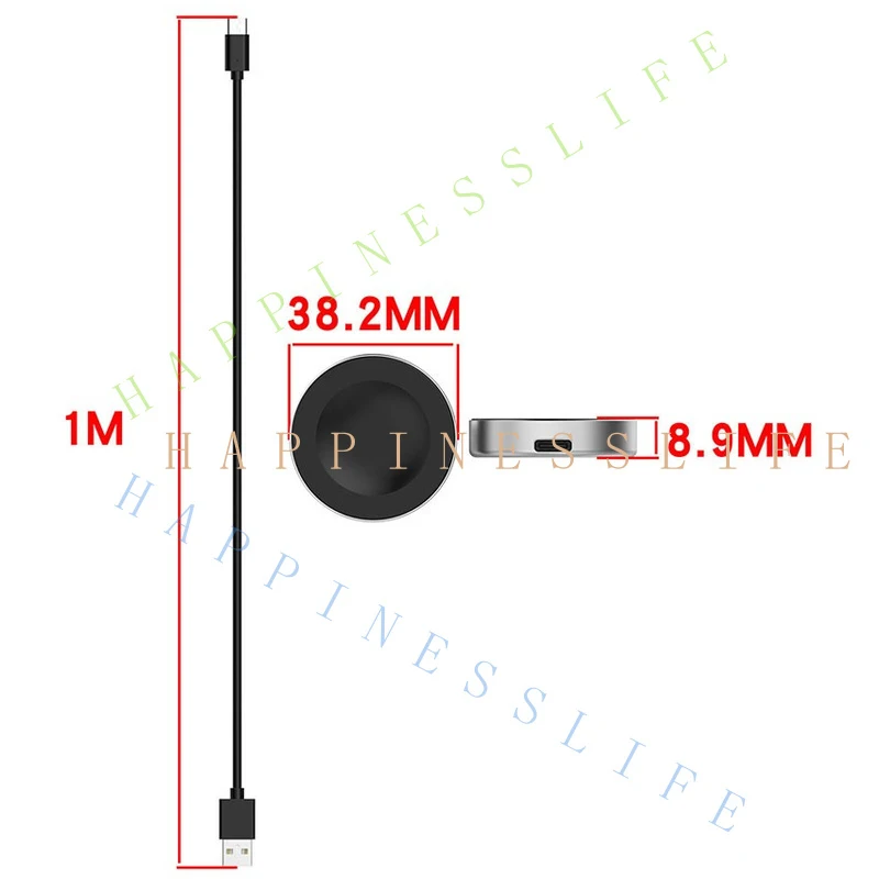 Фото Магнитная зарядная док-станция/кабель для зарядки Huawei Watch GT Runner2/D2/4/4Pro №3