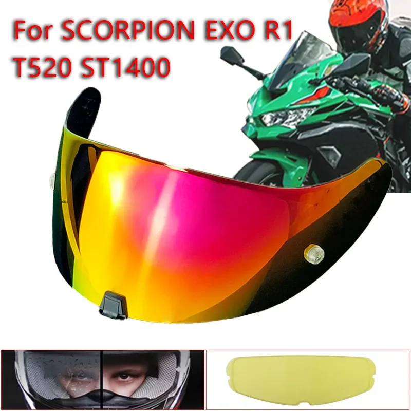 Защита для лица R1 комплект из двух предметов scorpion exo r1 козырек T520 ST1400 защита от
