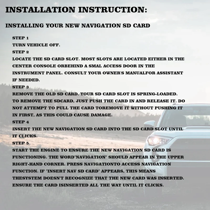 2022 новейшие карты 86271 0E074 навигационная карта навигация GPS для США и Канады