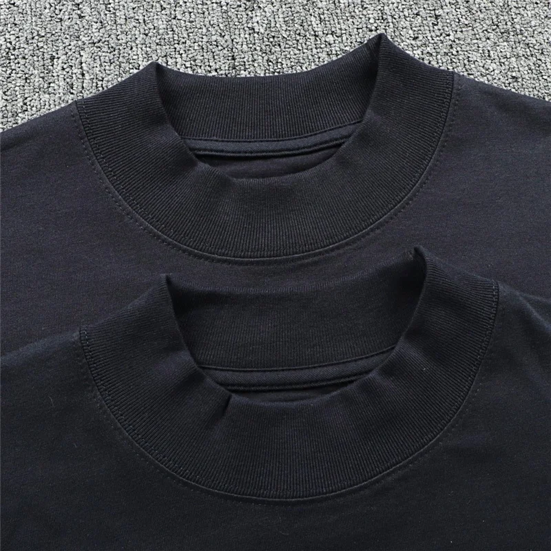 Мужская и Женская свободная футболка Cpfm Kanye с коротким рукавом высоким