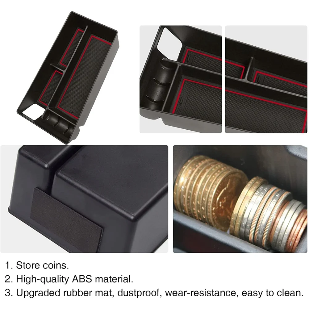 Поднос-органайзер на центральной консоли для Ford Mustang Mach-E 2021-2022 ящик хранения в