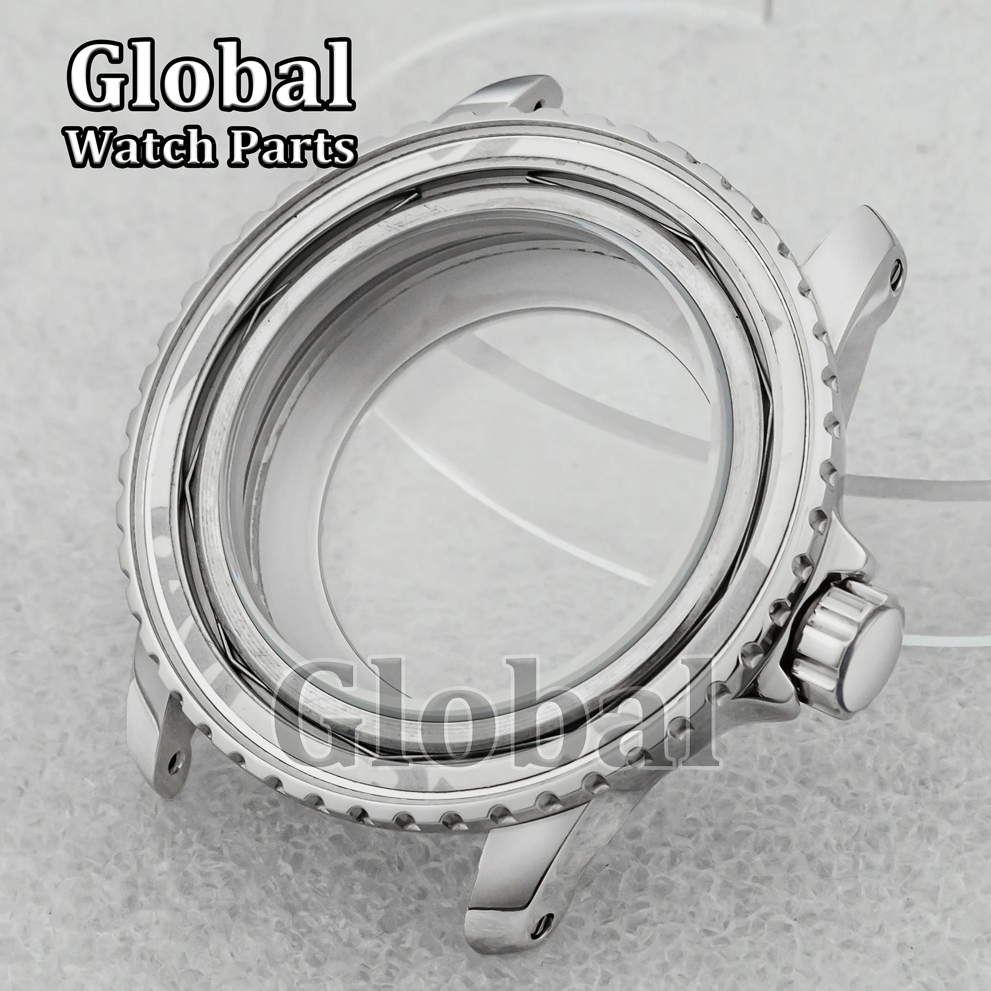 Мужской корпус NH35 для Fifty Fathoms часов 45 мм водонепроницаемый из нержавеющей стали 50