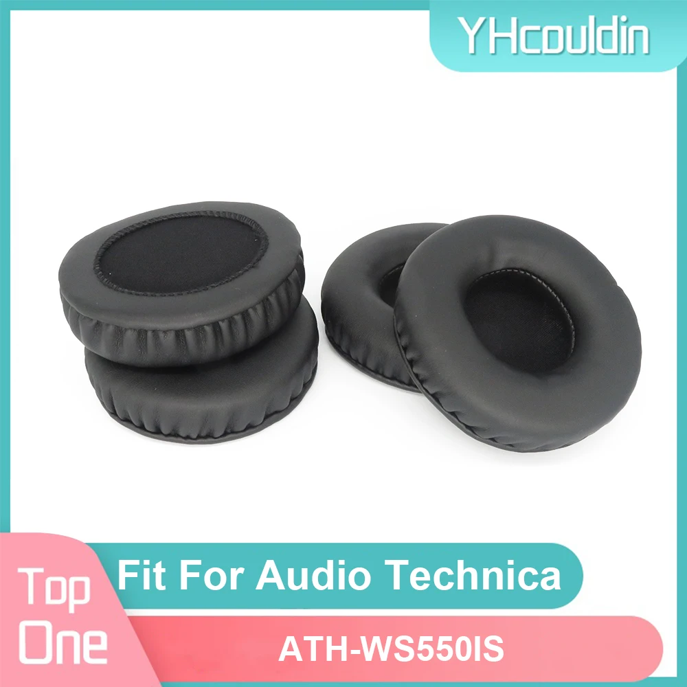 

Амбушюры для Audio Technica ATH-WS550IS, амбушюры для наушников, мягкие полиуретановые амбушюры, черные амбушюры