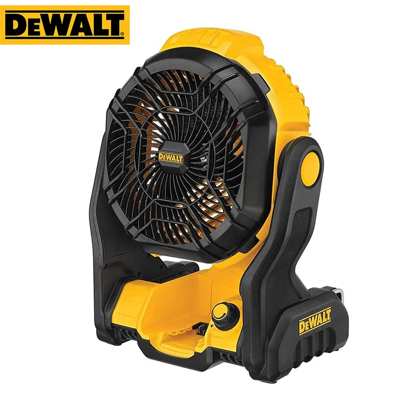 

DEWALT DCE512B Jobsite Fan Lithium Battery 20V Max Adjustable Wind Speed Rechargeable Fan 650CFM IP54 Hangable Hair Dryer
