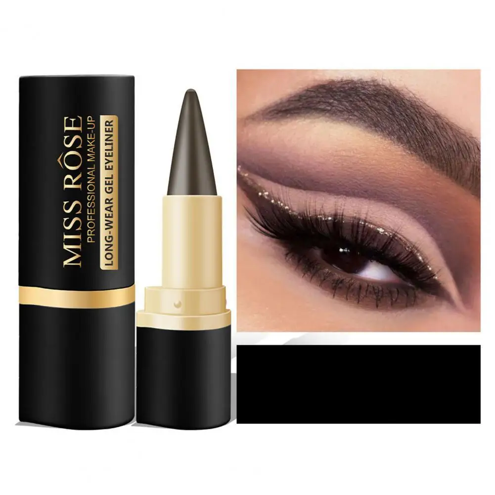 

3.6g Eyeliner Pencil Functional High Pigmented Long Lasting Waterproof Makeup Eyeliner Gel for Daily Life Eyeliner Eyeliner