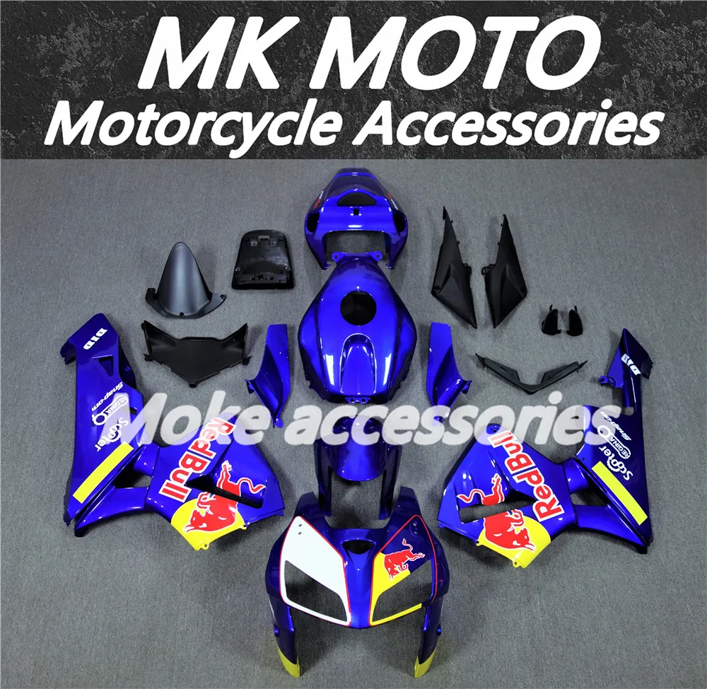 

Motorcycle Fairings Kit Fit For Cbr600rr 2005-2006 Bodywork Set High Quality ABS Injection New Blue Bull