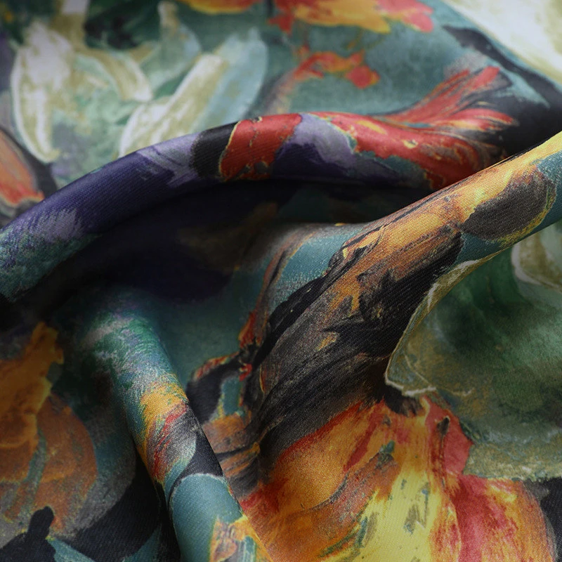 

Fashion elegant curtain American printing curtain small curtain curtain cloth art