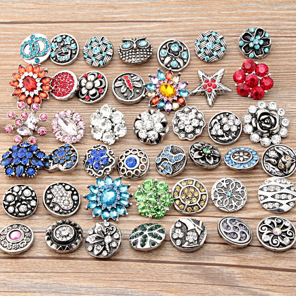 

Wholesale New Arrivals DIY Mixed style Buckle Jewelry Fit 18mm Buckle Bracelet Buckle Jewelry For Men And Women B1233