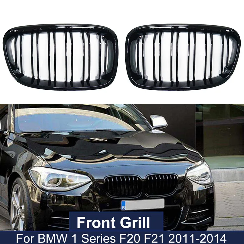

Двойная радиаторная решетка для BMW 1 серии F20 F21 2011 2012 2013 2014