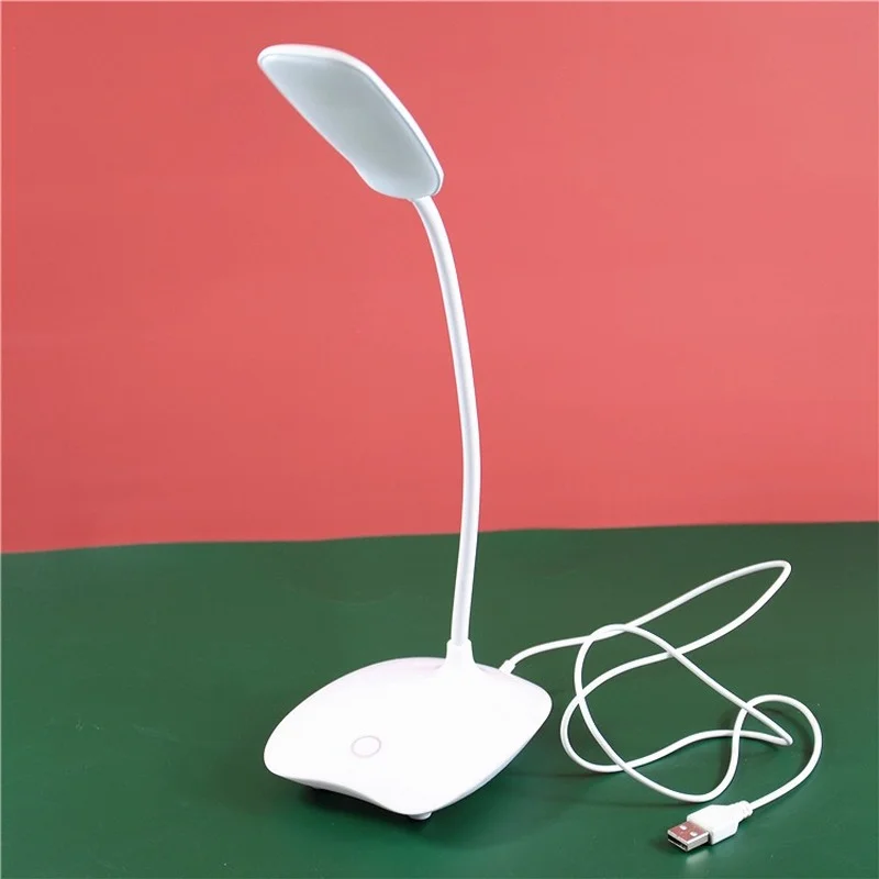 

LED Table Lamp Foldable Dimmable Touch Table Lamp 5V USB Powered Table Light Bedroom Night Lamp for Kids Adult Bedside Table
