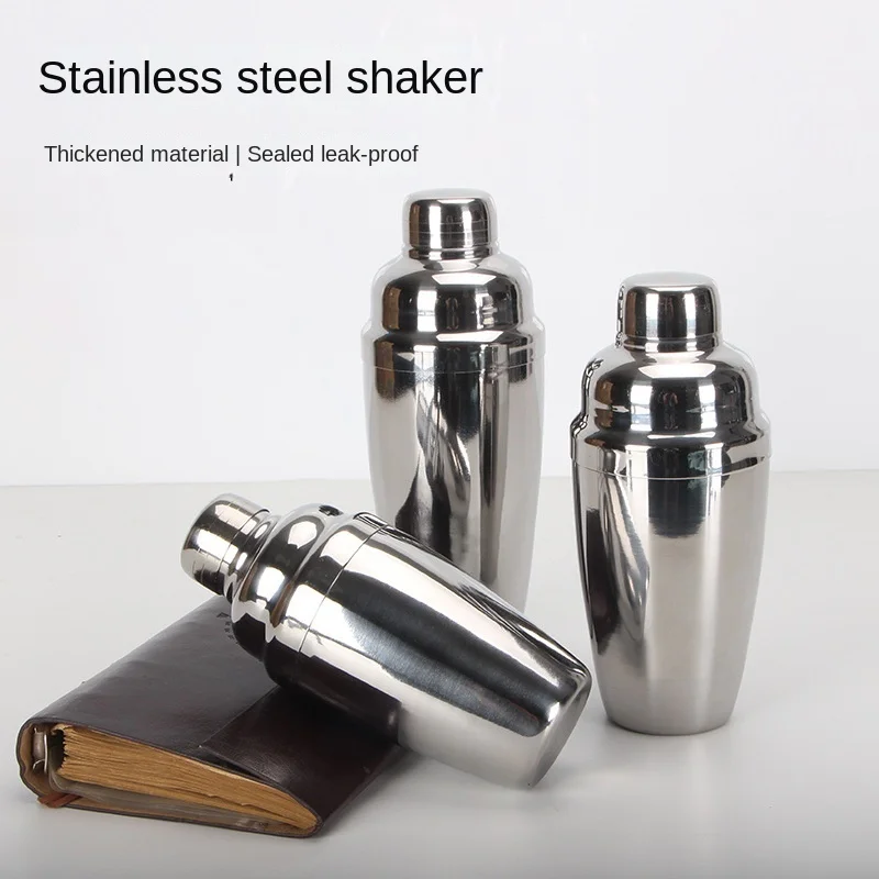 

Bartender Shaker 550ml Steel Bar Stainless Martini Bartending Mixer Cocktail Shaker Tools 350ml 750ml