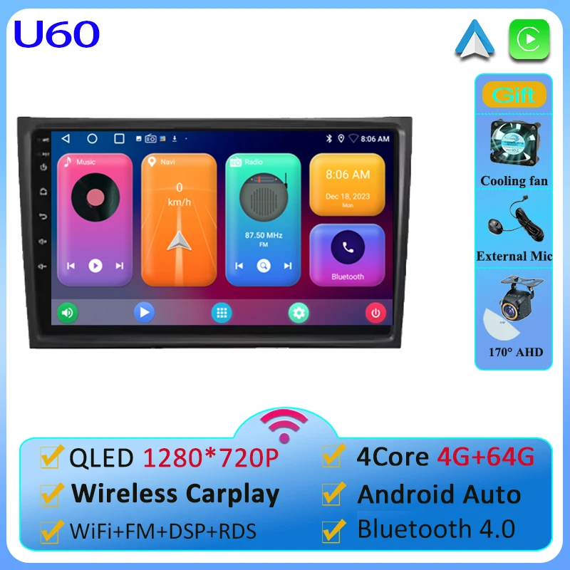 

Автомагнитола для Volvo XC90 2004-2014, мультимедийный видеоплеер, стерео-навигация, GPS, Android, авто, 5G, Wi-Fi, DSP, No 2din DVD