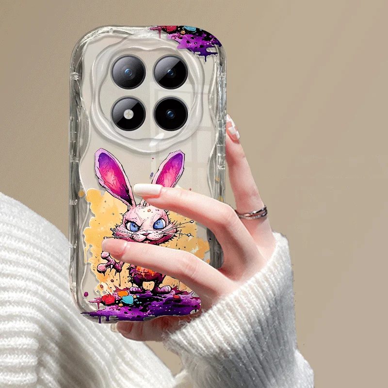 Фото Гибкий чехол из ТПУ для Redmi note 15 pro+ 5G, противоударный защитный чехол с рисунком Doodle Monster, защитная задняя крышка Fundas №3