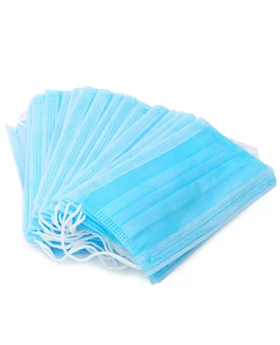 Маска медицинская голубая 3-х слойная 1 шт. | Красота и здоровье