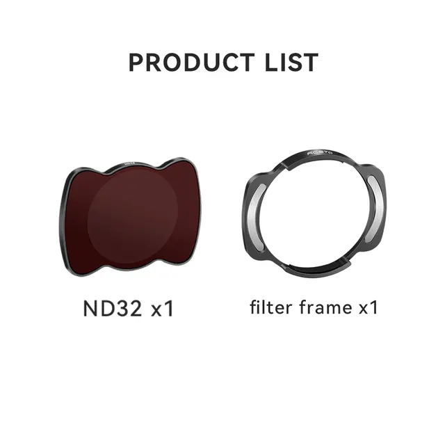 Magnetic frame + ND32 filter for DJI Avata