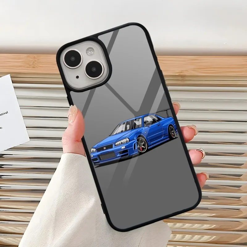 Miata Mx5 Na красный чехол для телефона PC + TPU Samsung Galaxy S23 S21 S22 S10 S20 S30 Plus Ultra Note 10 Pro 20 задние