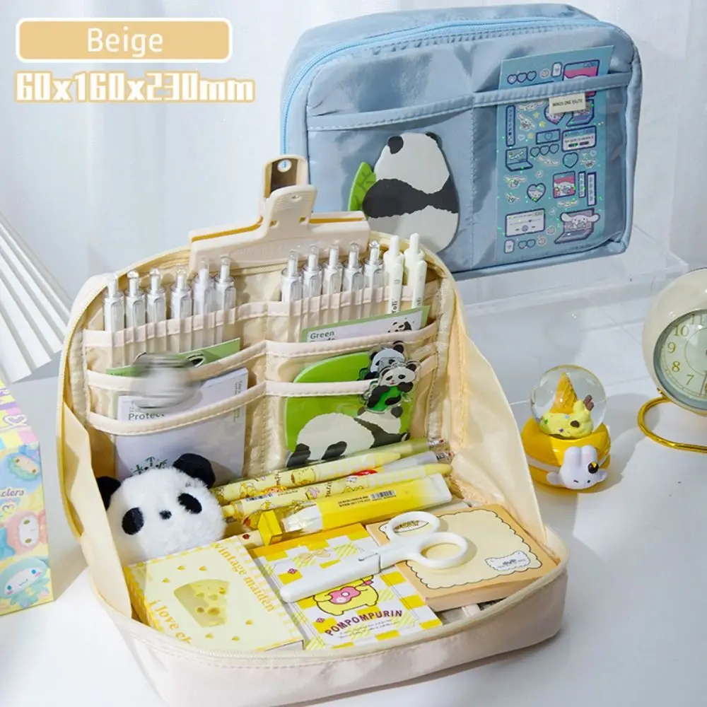 

Многофункциональная Сумка-карандаш для студентов, вместительный органайзер для ручек, 12 уровней, открытие под 90 градусов