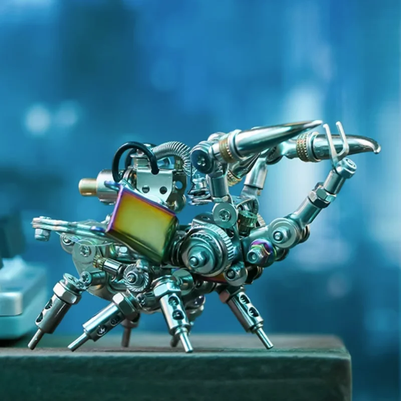 300 шт. + набор 3D Механических боевых доспехов пазлы-игрушки Mecha металлическая