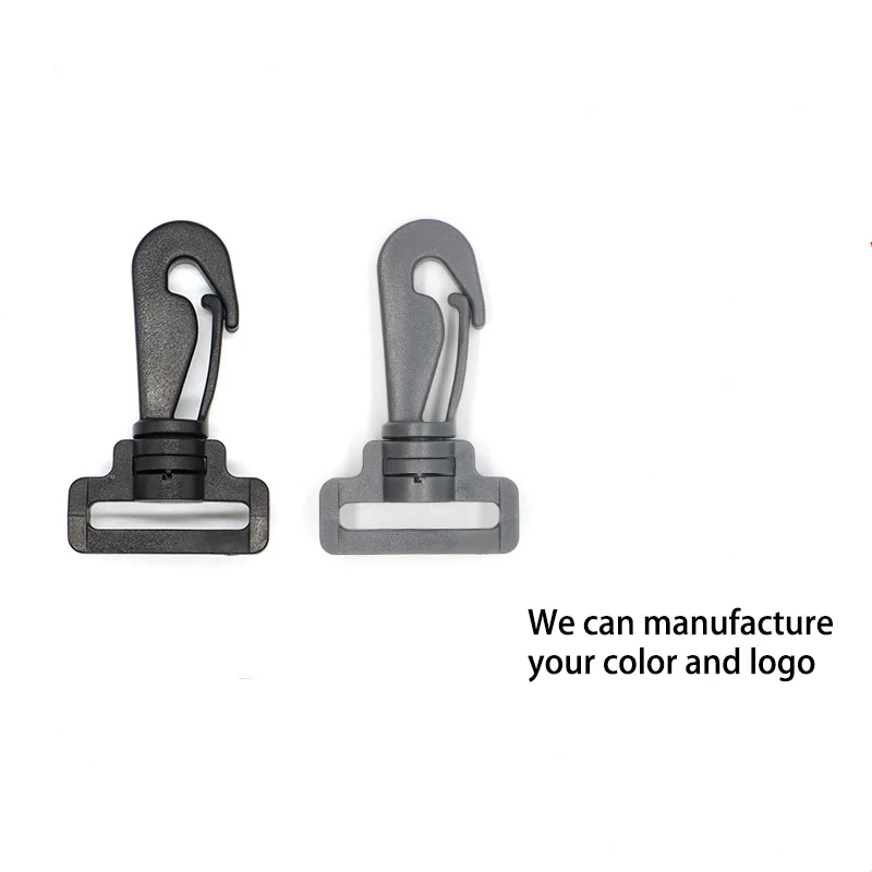 Dog Carrier Accessories Baby Stroller Replacement Plastic POM Buckle Rotating Hook for Child Dining Chair Highchair Turning Hook
