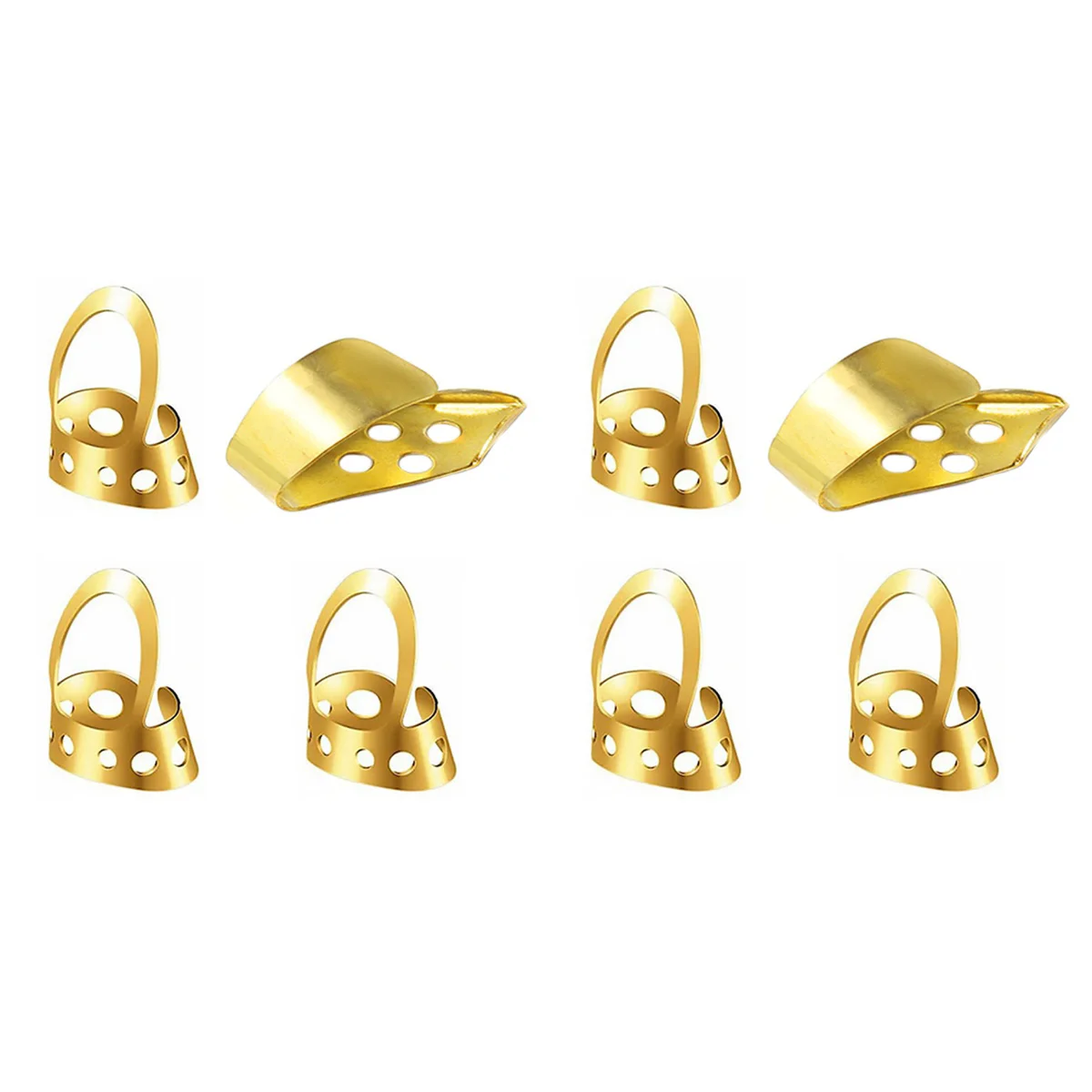 

Guitar Finger Picks Thumb Pick Plectrum Acoustic Metalstainless Steel Thumbpick Adjustable Set Bass Banjo Kit Parts Accessory
