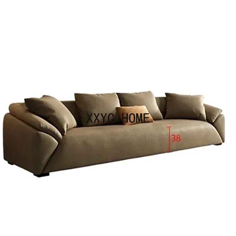 Скандинавские диваны для гостиной современная ткань одиночные расслабляющие