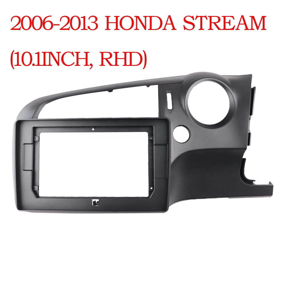 

10.1 INCH Stereo GPS DVD Player Panel for HONDA STREAM 2006-2013 RHD Dashboard Install Surround Trim Kit Radio Fascia Frame