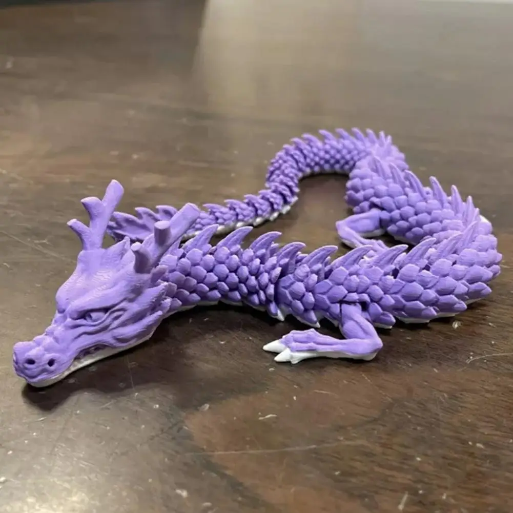 

Экшн-фигурка, 3D принт, PLA, подвижная, В Форме Дракона, для интерьера