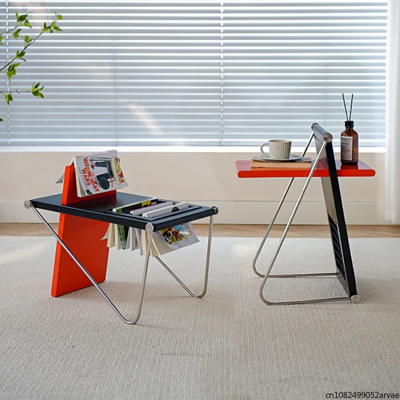 Современный простой приставной столик для дивана мини-креативный журнальный на