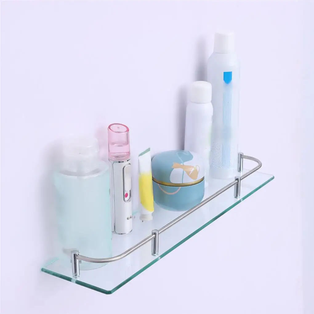 

Стеллаж для хранения, стеллажи для ванной комнаты, легко Устанавливаемые на стену прямоугольные износостойкие Держатели