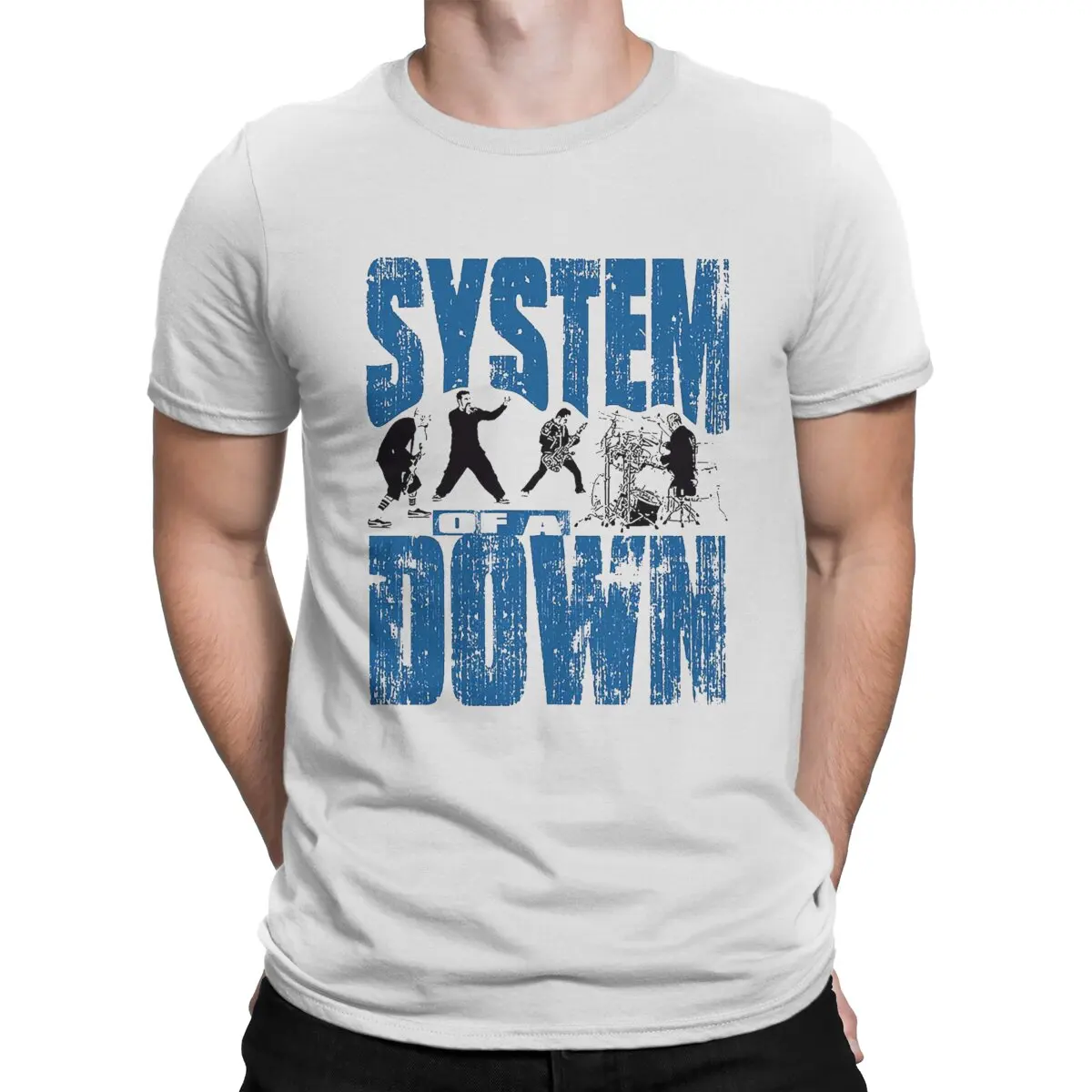 

Men's T-Shirt Seng Nggaew Atiku Awesome 100% Cotton Tees Short Sleeve System Of A Down T Shirt O Neck Tops Birthday Present