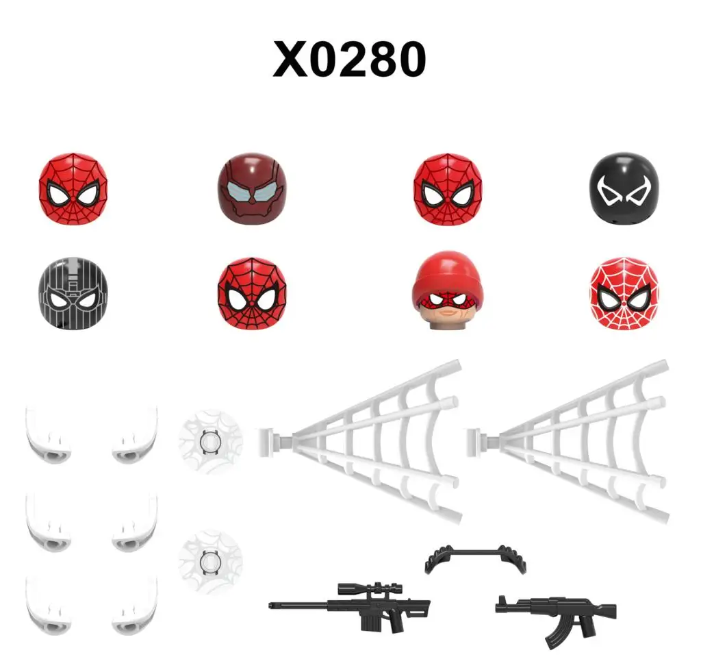 

Одиночные фигурки, аксессуары для головы, строительные блоки, игрушки для детей, серия 064 X0280