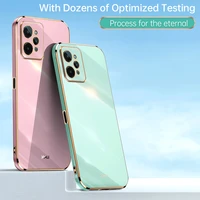 6d luxury electroplated soft tpu case for realme c31 c35 women case for realme c17 c20 c20a c21 2021 c21y c25y gel back cover
