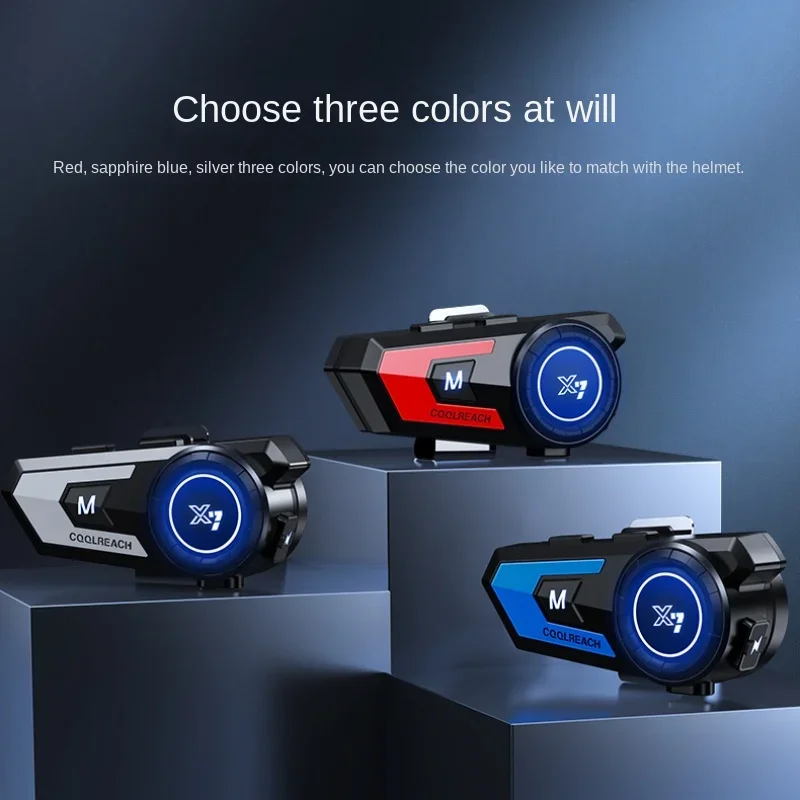 Bluetooth-гарнитура для мотоциклетного шлема водонепроницаемая