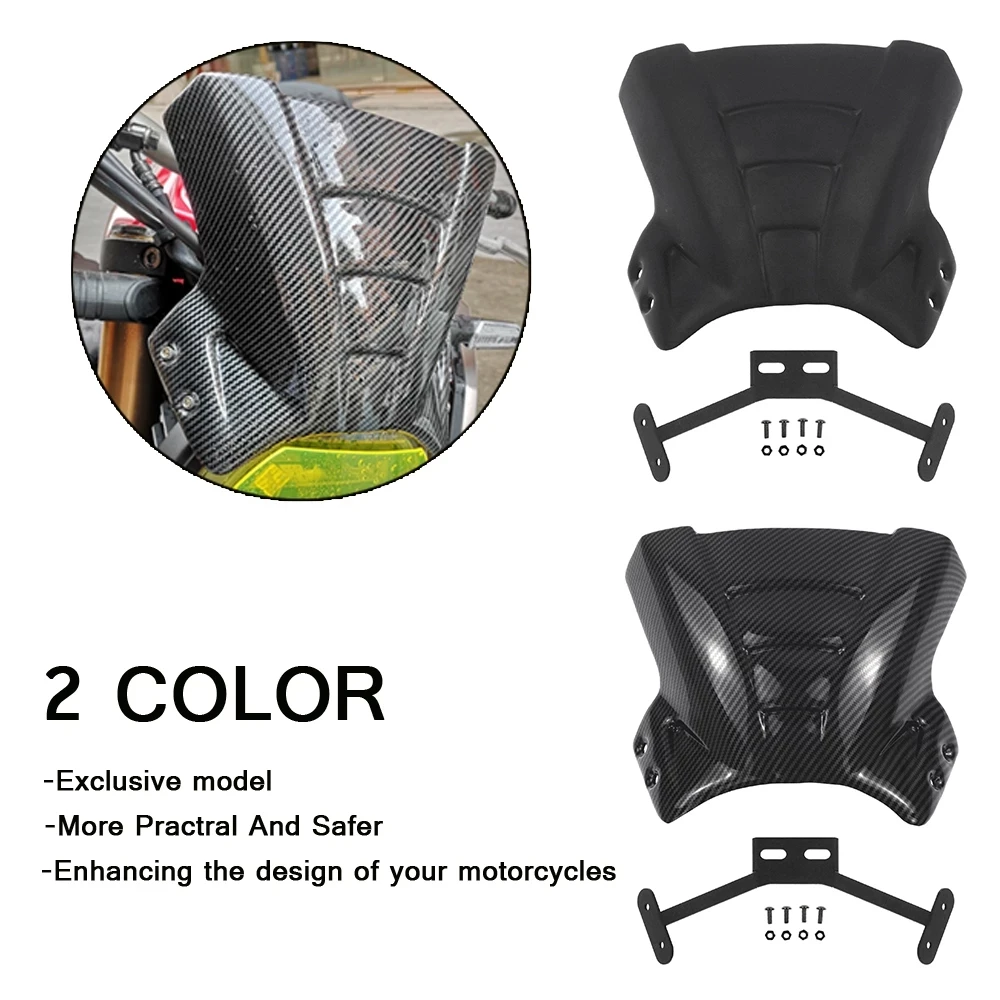 

NEW Motorcycle Accessories Touring Sports WindScreen Windshield Visor Deflector For HONDA CB 650R CB650R 2019 2020