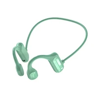 bl09 wireless headset bone conduction concept bt headset wireless fitness hanging ear hook touch headphones