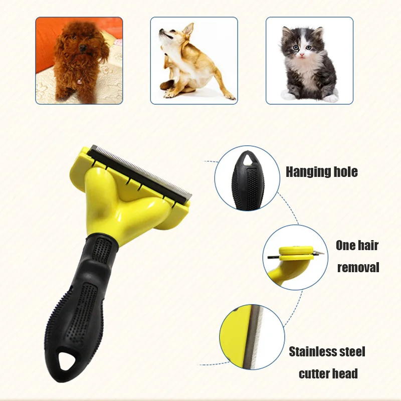 

Removal Supplies Remover Cat Grooming Clipper Hair Hairs Animal Fur Pet Comb Puppy Pets For Brush Dog Furmines Tools