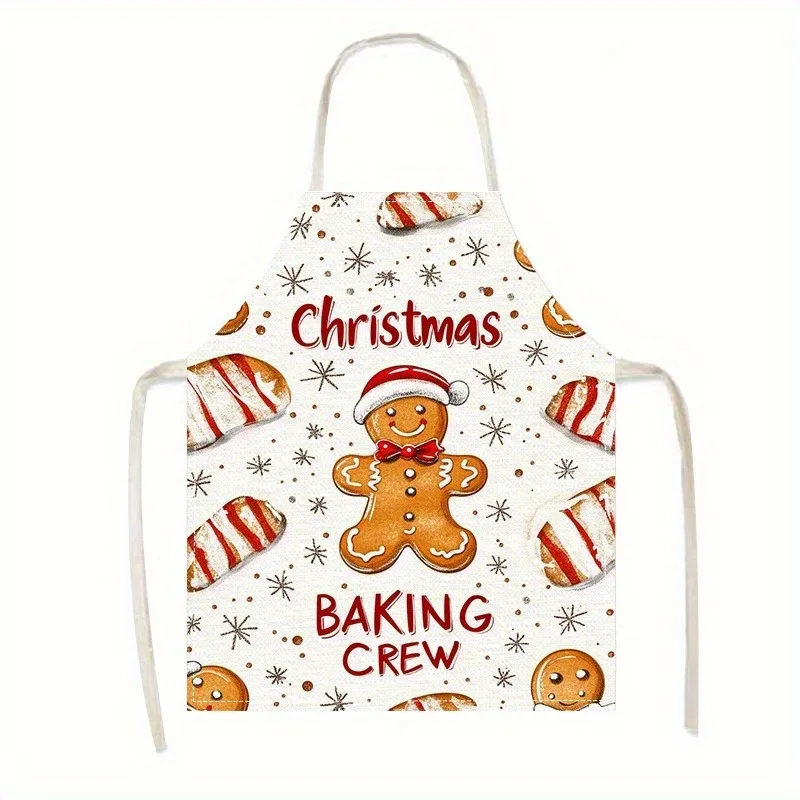 

Рождественский фартук для выпечки: праздничный дизайн пряников и печенья, противообрастающий фартук, новогоднее украшение для дома