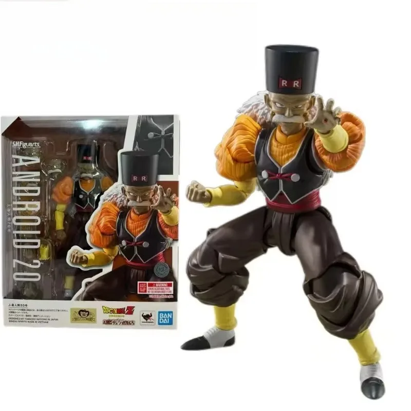 Фото Коллекционная фигурка Bandai Tamashii Limited SHF Dragon Ball Z Андроид 20 Доктор Геро (Красная Лента) — подарок для мальчиков №1