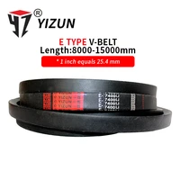 yizun e type e800015000mm hard wire rubber drive inner length girth industrial transmission agricultural machinery v belt
